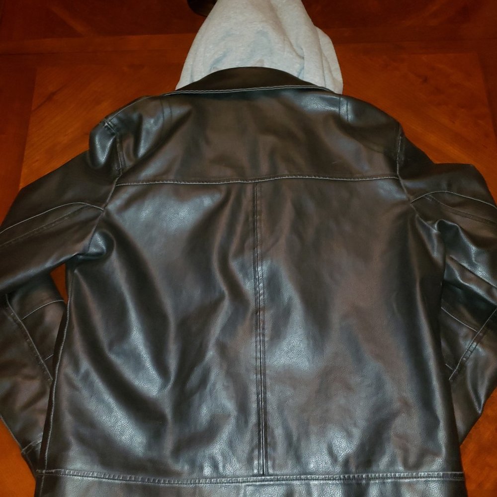 Guess Leather Jacket - Picture 3 of 6
